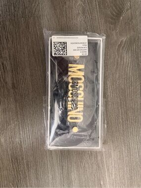 BNIB Moschino x H&M Jeremy Scott Leather Sleep Mask - Rare Archive⁠